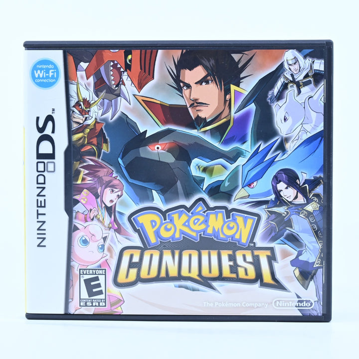 Pokemon Conquest - Nintendo DS Game + Manual - REGION FREE - FREE POST!