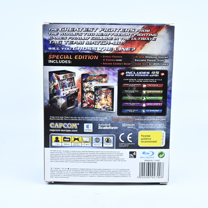 Street Fighter x Tekken - Special Edition - PS3 Game + Manual