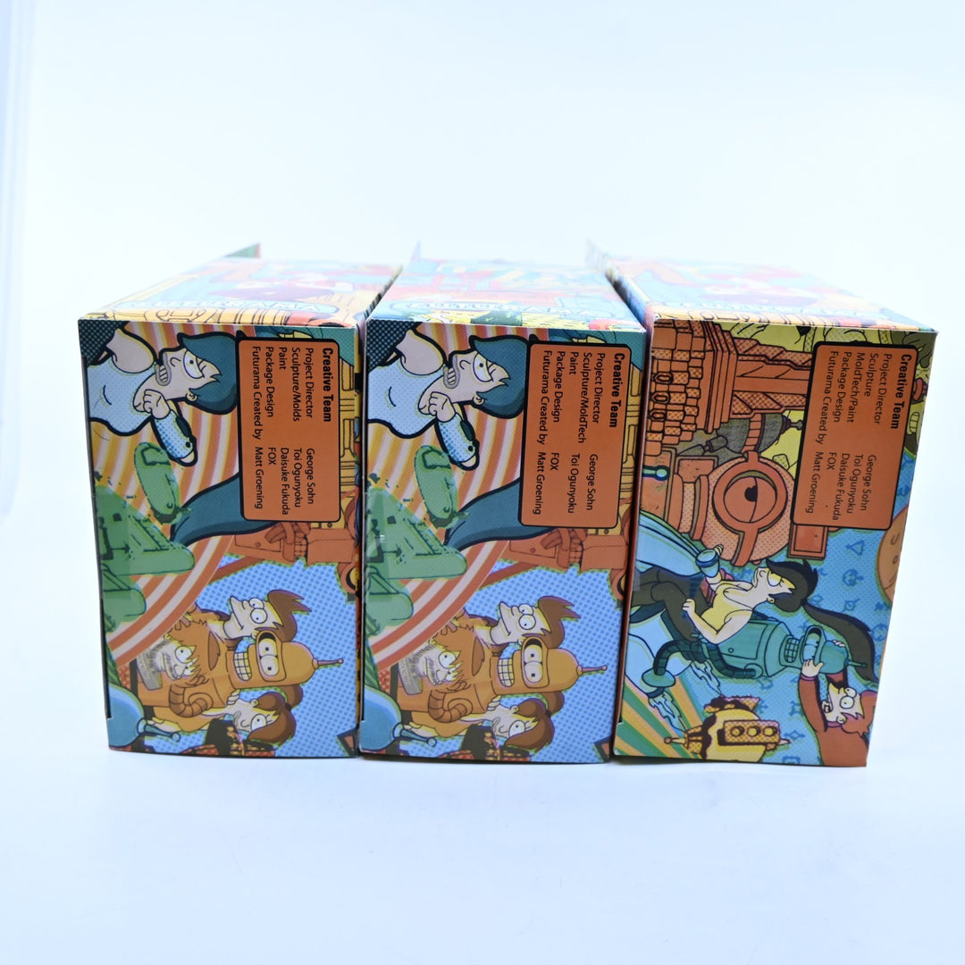 SEALED! Futurama Build-A-Bot - Robot Devil - Complete Toynami Figure Set - 2007