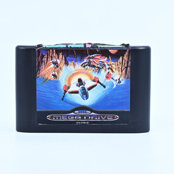 Thunder Force IV - Sega Mega Drive Game - Cartridge Only - PAL - FREE POST!