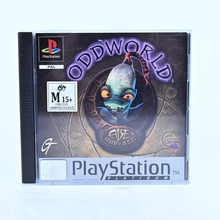 Oddworld: Abe's Oddysee - Sony Playstation 1 / PS1 Game + Manual - PAL