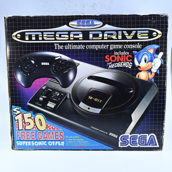 Sonic the Hedgehog Supersonic Offer Bundle - Sega Mega Drive Boxed Console - PAL