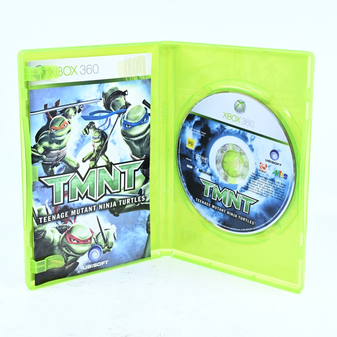 TMNT Teenage Mutant Ninja Turtles - Xbox 360 Game + Manual - PAL - MINT DISC!