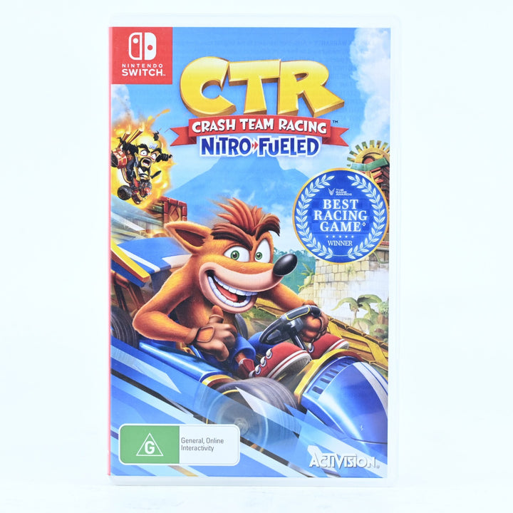 CTR: Crash Team Racing: Nitro Fueled - Nintendo Switch Game - FREE POST!