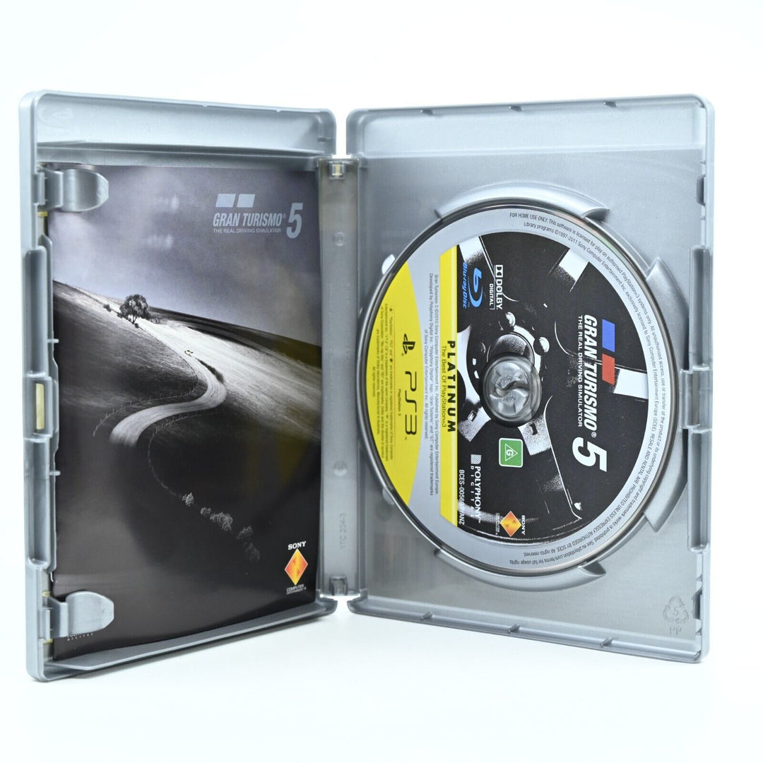 Gran Turismo 5 - Sony Playstation 3 / PS3 Game + Manual - MINT DISC!