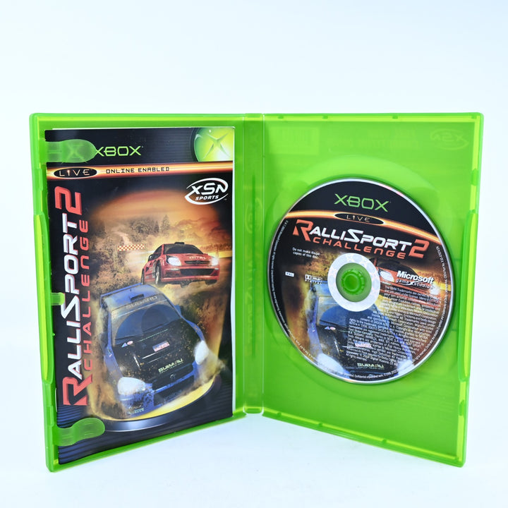 RalliSport Challenge 2 - Original Xbox Game + Manual - PAL - MINT DISC!