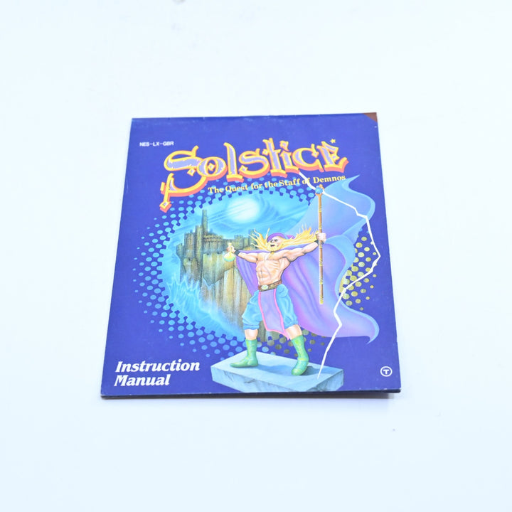 Solstice: The Quest for the Staff of Demnos - NES Boxed Game - PAL - FREE POST!