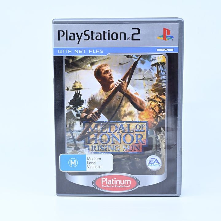 Medal of Honor: Rising Sun - Sony Playstation 2 / PS2 Game + Manual - PAL