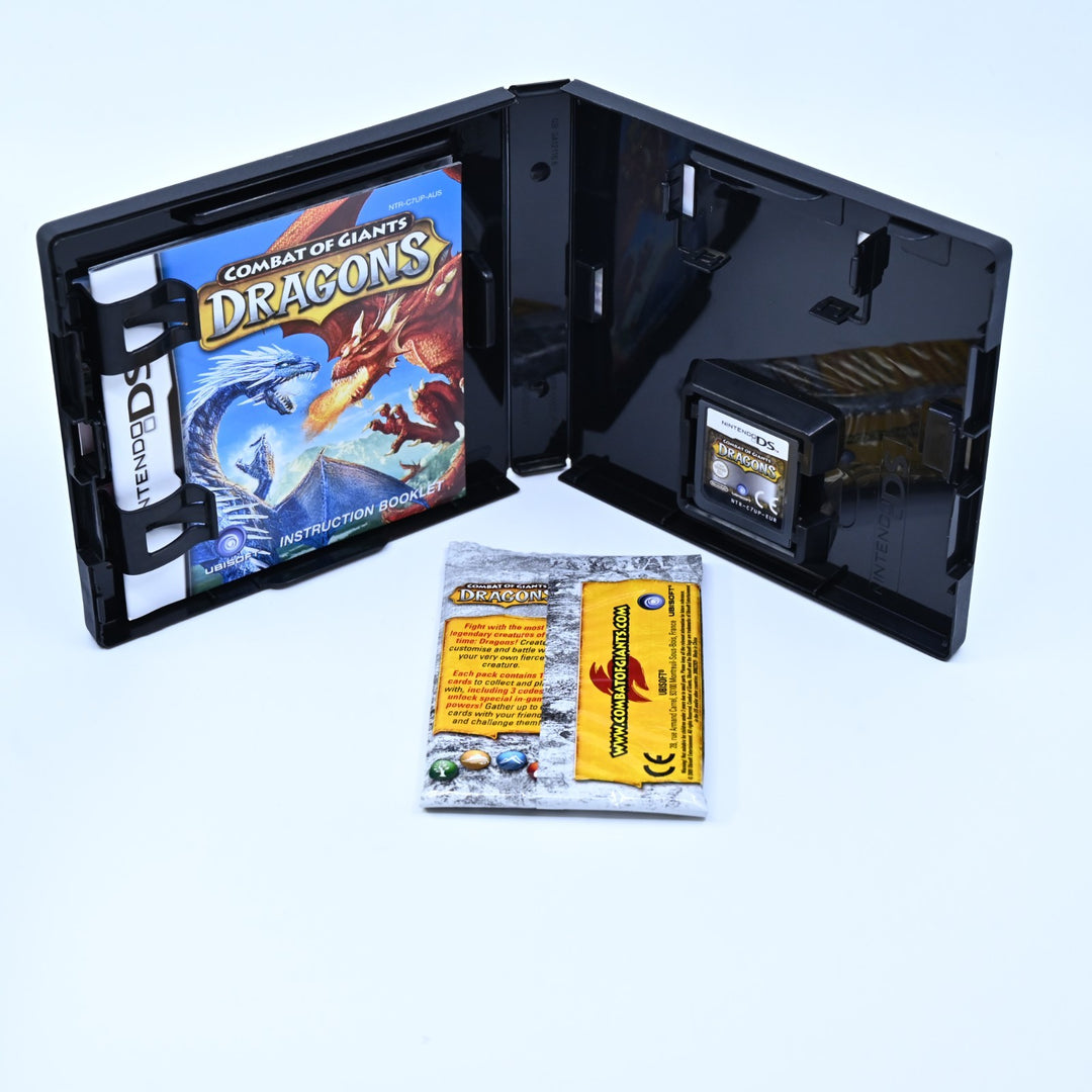Combat of Giants: Dragons - Nintendo DS Game - PAL + Manual + Trading Cards