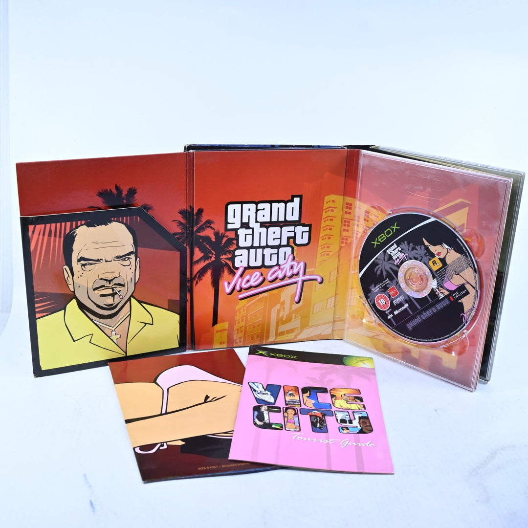 Grand Theft Auto: The Trilogy - Original Xbox Game + Manuals + Posters - PAL