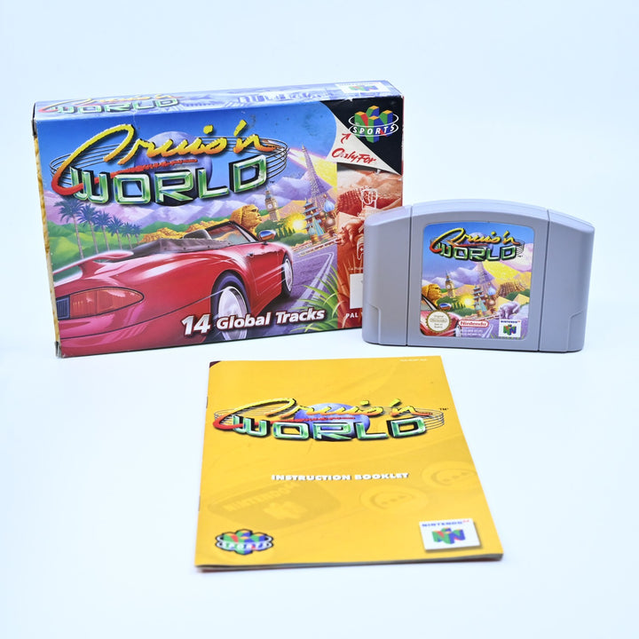 Cruis'n World - N64 / Nintendo 64 Boxed Game - PAL - FREE POST!