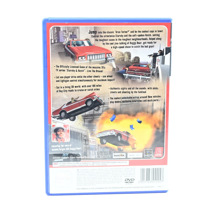 Starsky &amp; Hutch - Sony Playstation 2 / PS2 Game + Manual - PAL - MINT DISC!