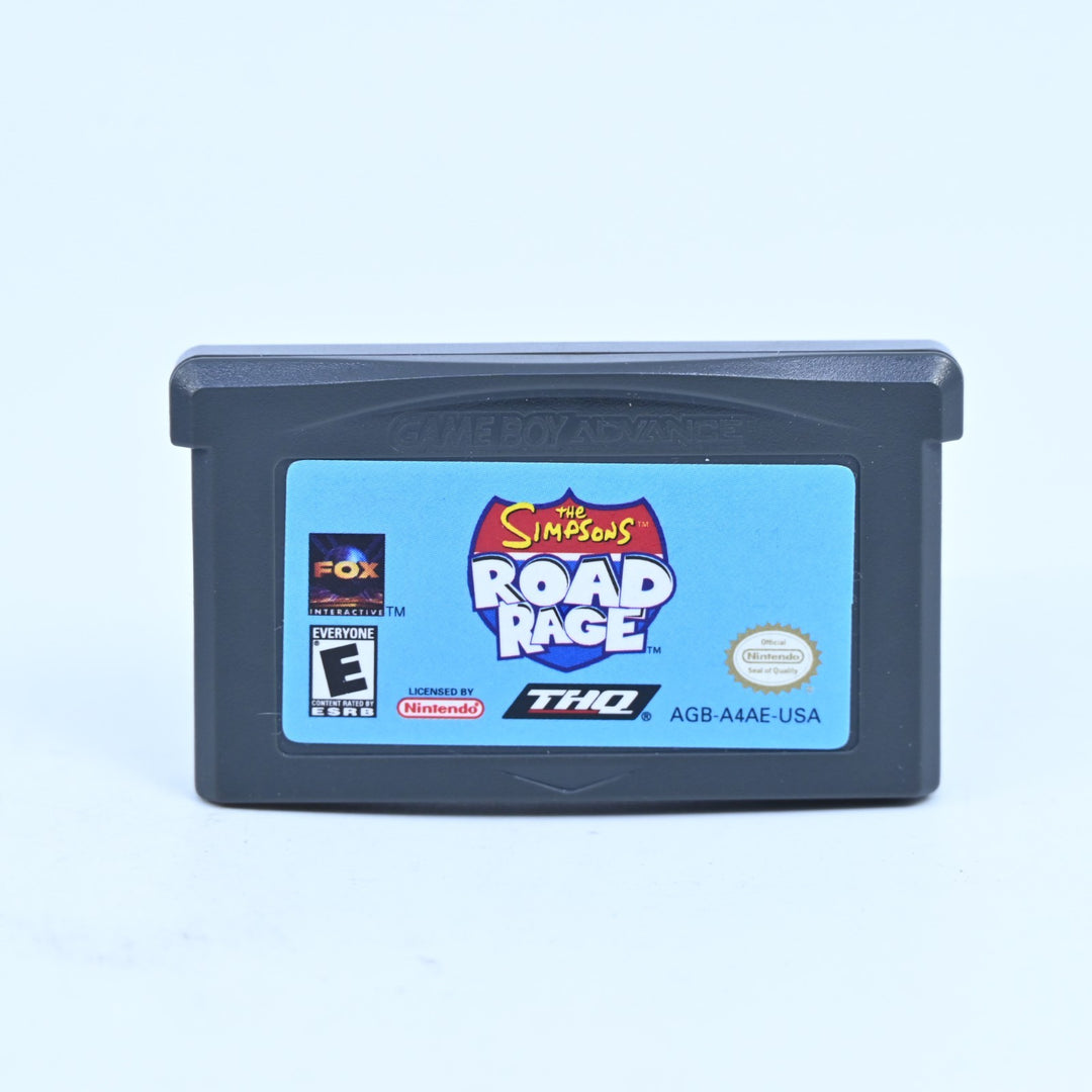 The Simpsons Road Rage - Nintendo Gameboy Advance / GBA Boxed Game - PAL