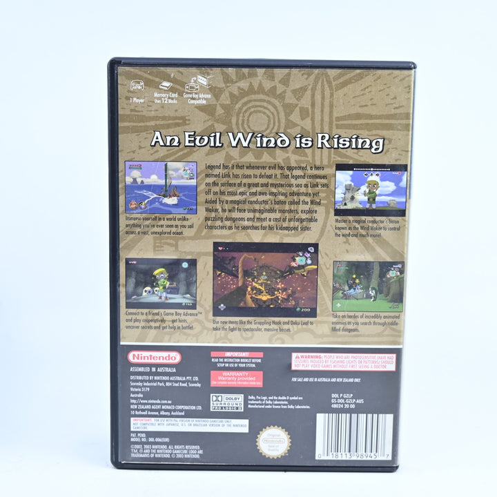The Legend of Zelda: The Wind Waker - Nintendo Gamecube Game + Manual - PAL