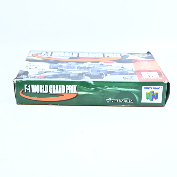 F-1 World Grand Prix - N64 / Nintendo 64 Boxed Game - PAL - FREE POST!