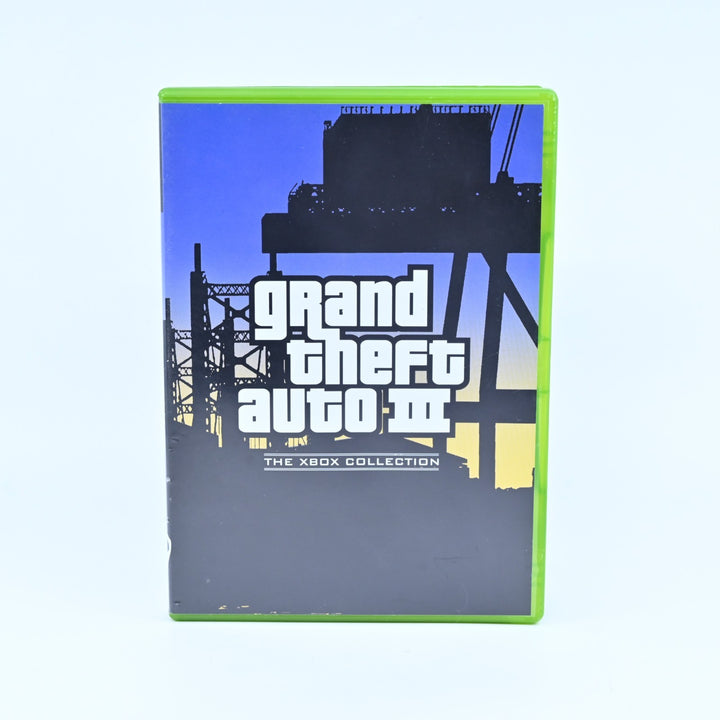 Grand Theft Auto III - Original Xbox Game + Manual - No Map - PAL - MINT DISC!