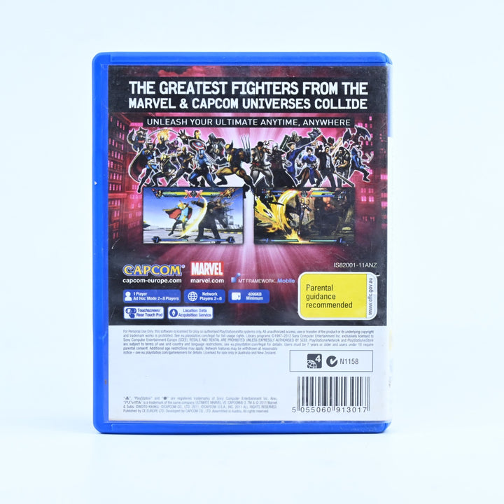 Ultimate Marvel vs. Capcom 3 - Sony PS Vita Game - FREE POST!