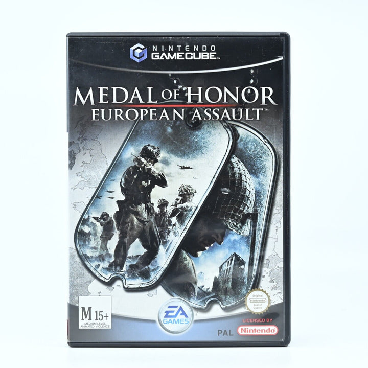 Medal of Honor European Assault - Nintendo Gamecube Game + Manual - FREE POST