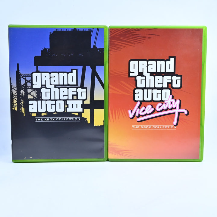 Grand Theft Auto Double Pack - Original Xbox Game + Manual - PAL - MINT DISC!