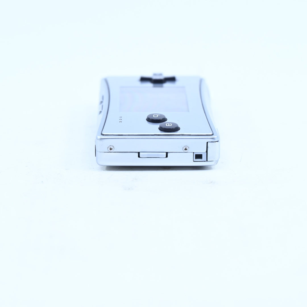 Silver - OXY-001 - Nintendo Gameboy Micro Console / GBA Console - PAL