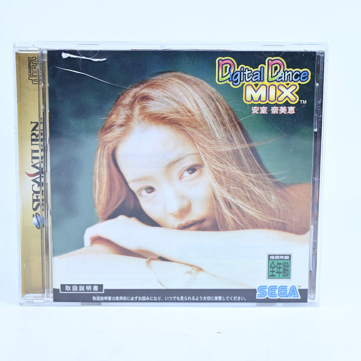 Digital Dance Mix - Sega Saturn Game + Manual - NTSC-J - MINT DISC!