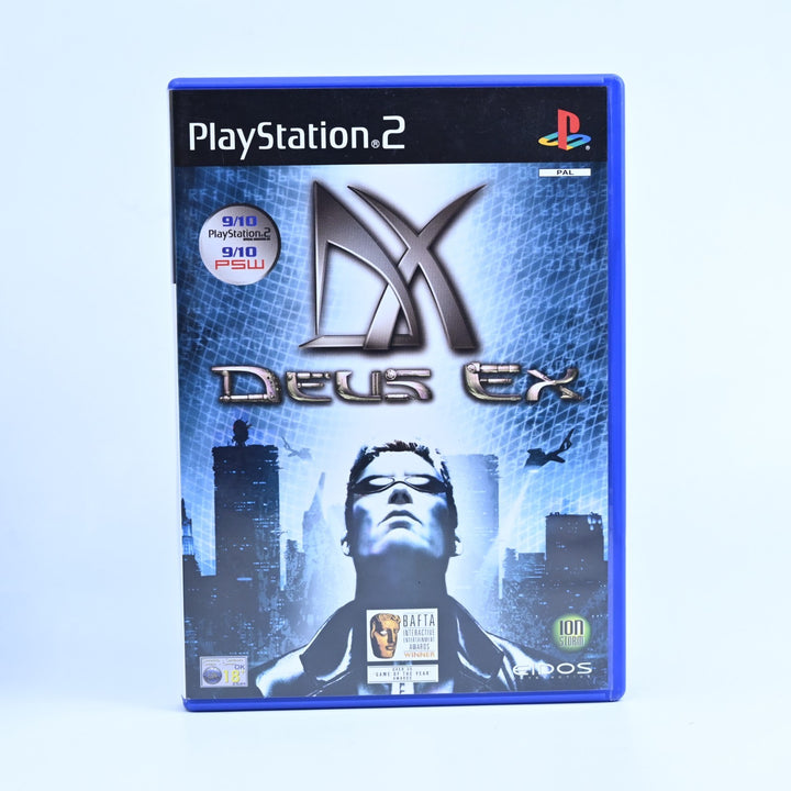 Deus Ex - Sony Playstation 2 / PS2 Game + Manual - PAL