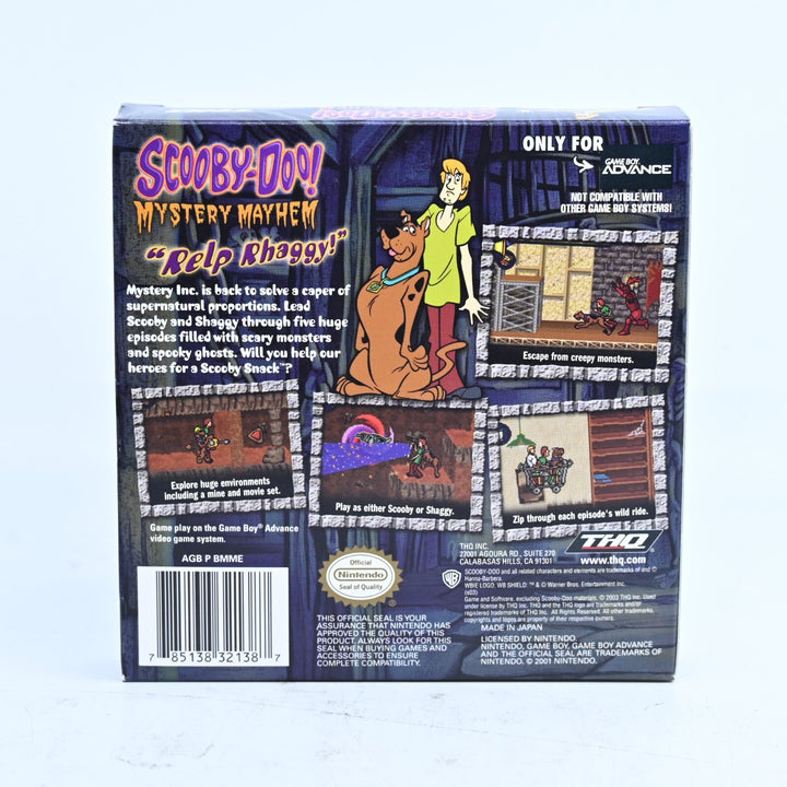 Scooby-Doo Mystery Mayhem - Nintendo Gameboy Advance / GBA Boxed Game