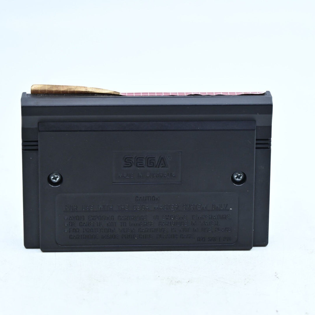 Chuck Rock - Sega Master System Game - No Manual - PAL - FREE POST!