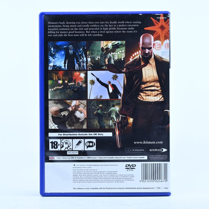 Hitman: Blood Money - Sony Playstation 2 / PS2 Game + Manual - PAL - MINT DISC!