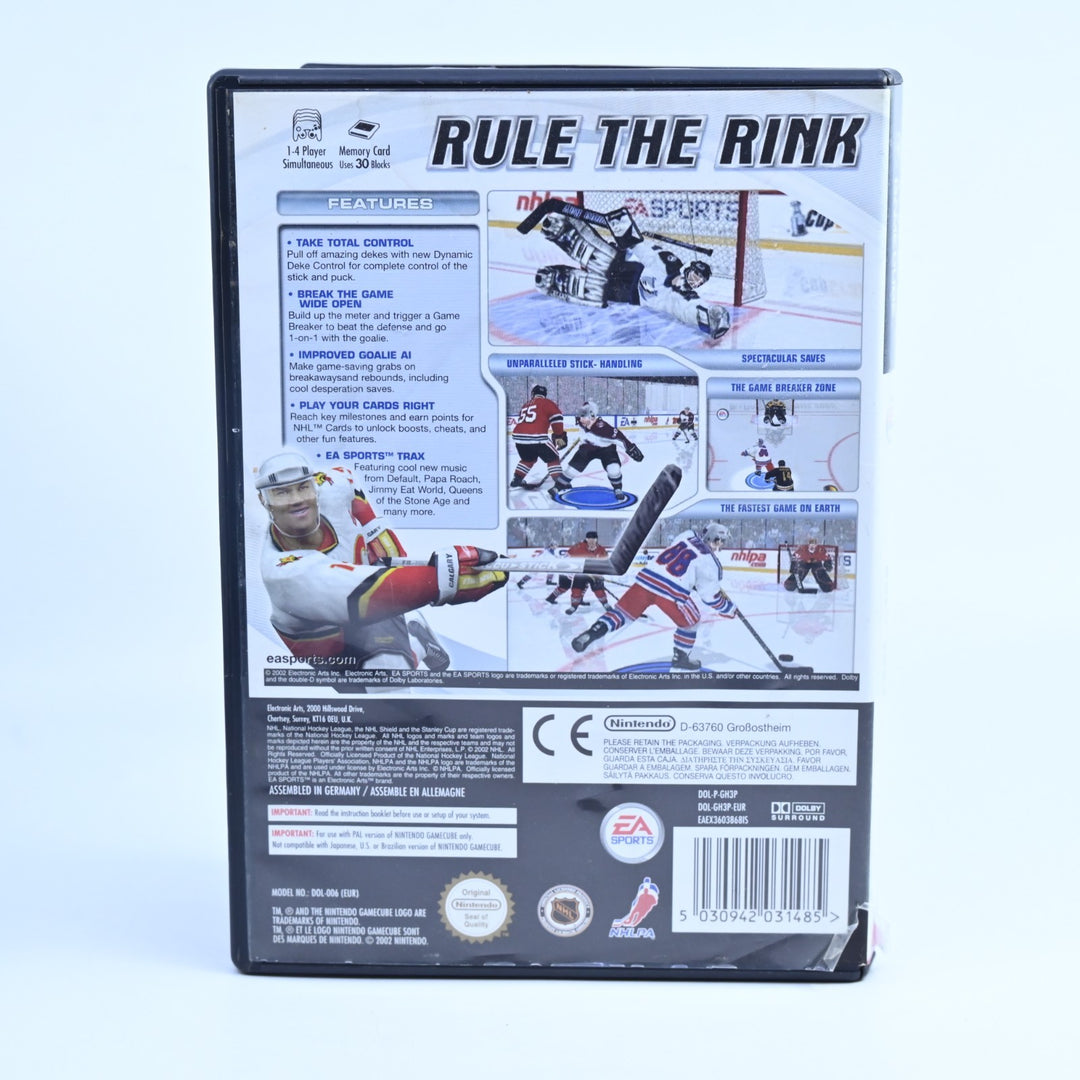 NHL 2003 - Nintendo Gamecube Game + Manual - PAL - FREE POST!
