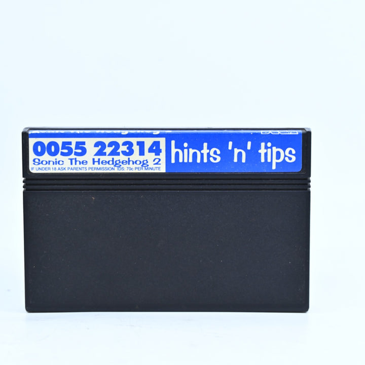 Sonic The Hedgehog 2 - Sega Master System Game - No Manual - PAL - FREE POST!