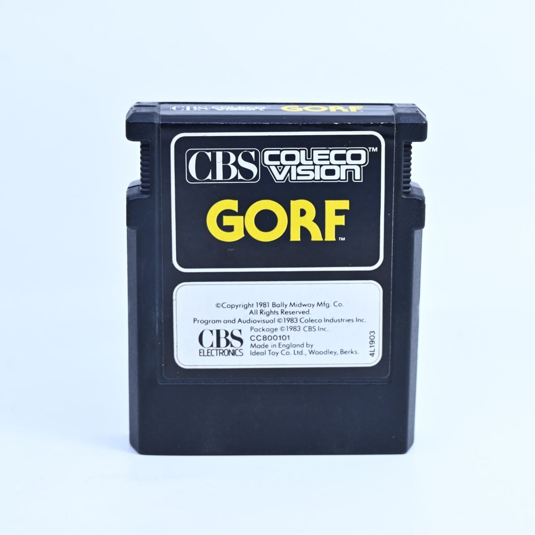 Gorf - ColecoVision Game + Manual - Region Free - FREE POST!