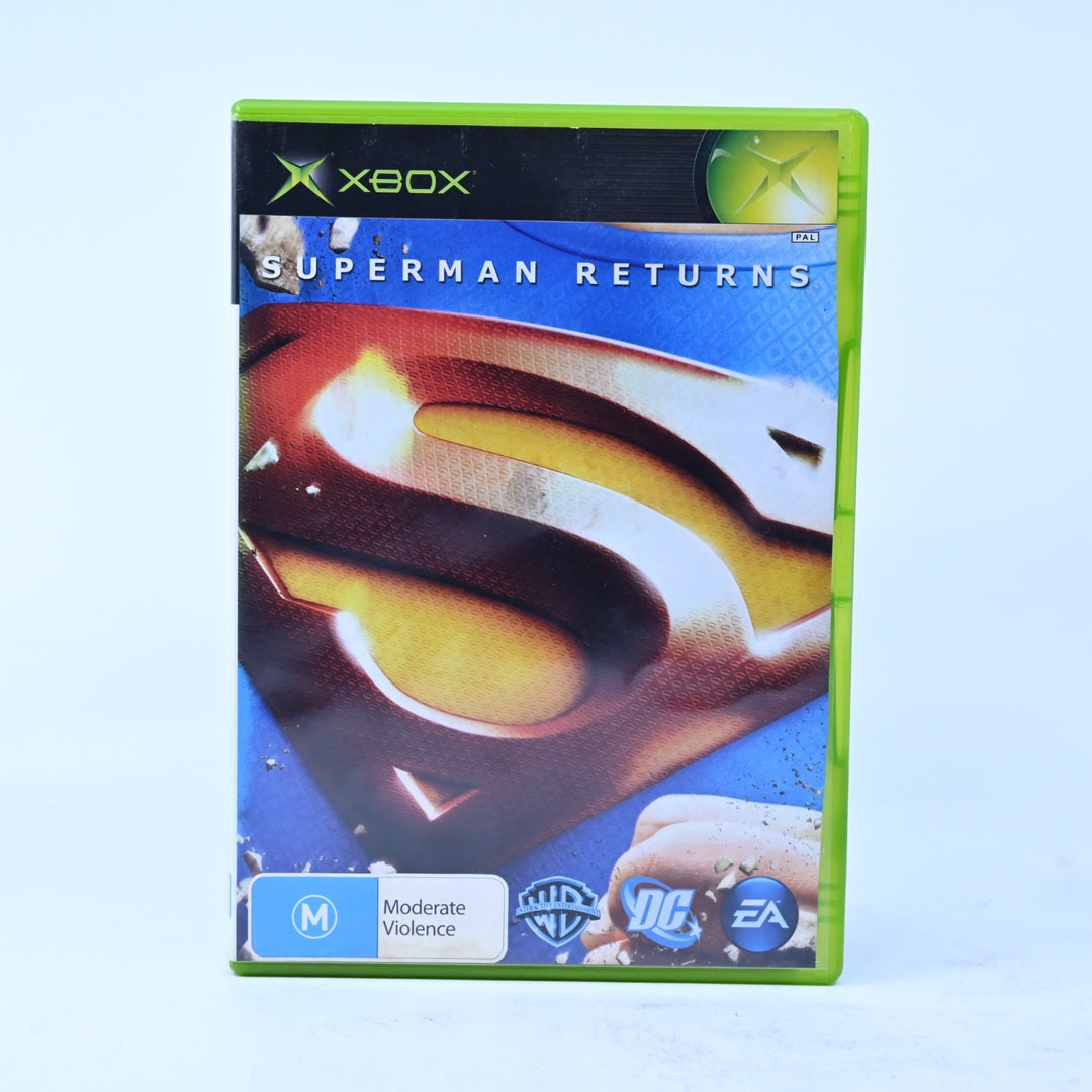 Superman Returns - Original Xbox Game + Manual - PAL - MINT DISC!