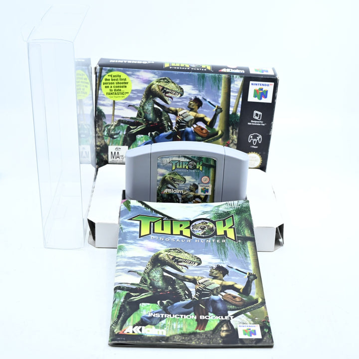 Turok - N64 / Nintendo 64 Boxed Game - PAL - FREE POST!