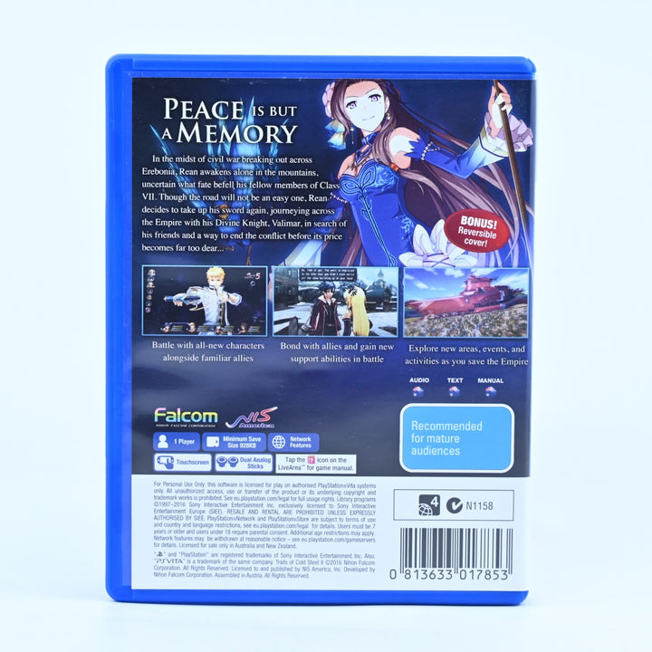The Legend of Heroes: Trails of Cold Steel II - Sony PS Vita Game - FREE POST!
