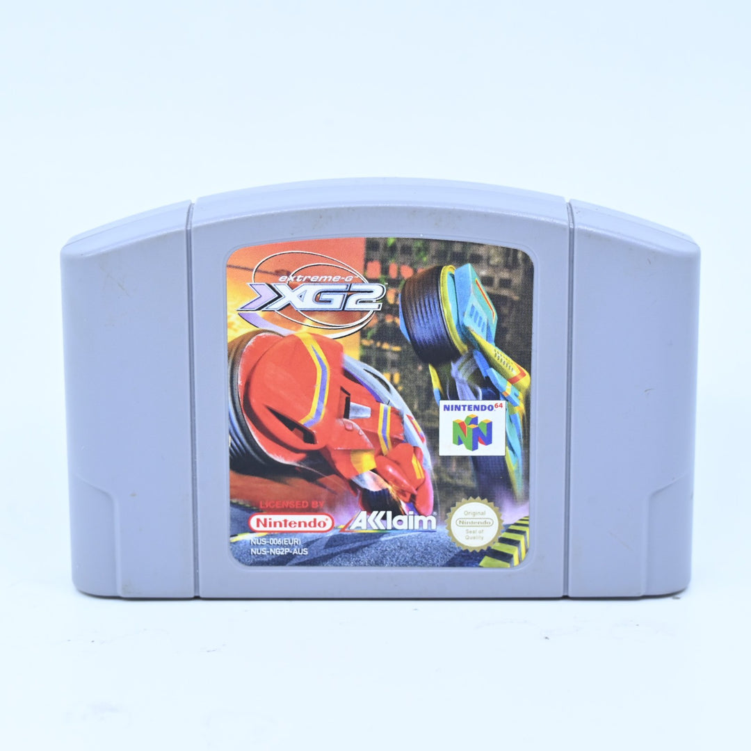 Extreme-G 2 - XG2 - N64 / Nintendo 64 Boxed Game - Ex-Rental - PAL - FREE POST!