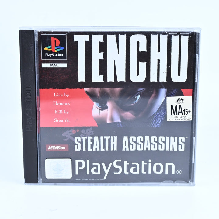 Tenchu Stealth Assassins - Sony Playstation 1 / PS1 Game + Manual - PAL