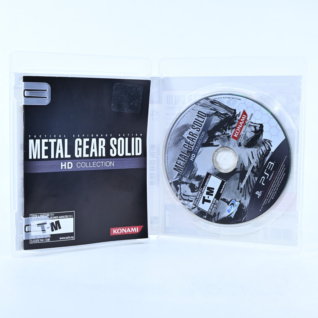 Metal Gear Solid: HD Collection - Sony Playstation 3 / PS3 Game + Manual