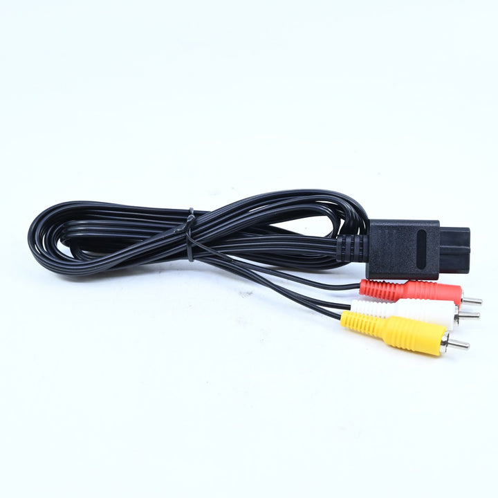 High Quality AV Video RCA Cable SNES N64 Gamecube Accessory