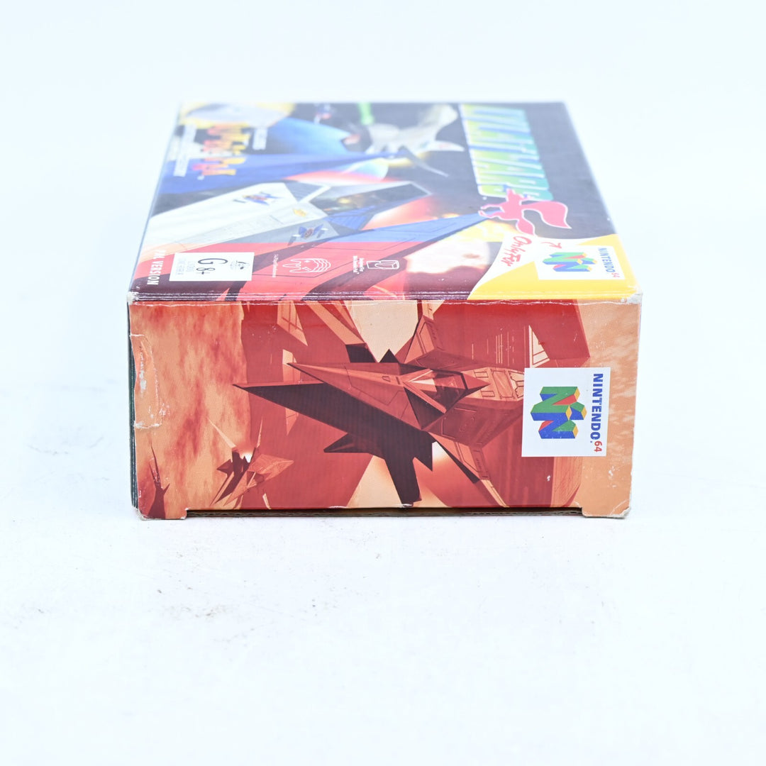 Lylat Wars - N64 / Nintendo 64 Boxed Game + Rumble Pak - PAL - FREE POST!
