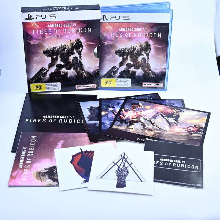 Armored Core VI: Fires of Rubicon - Launch Edition - PS5 Game - MINT DISC!