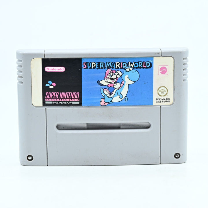 Super Mario World - Super Nintendo / SNES Game - PAL - FREE POST!