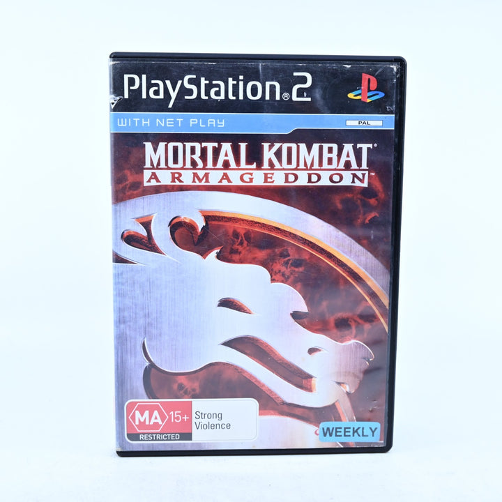 Mortal Kombat Armageddon - PS2 Game - No Manual - Ex-Rental
