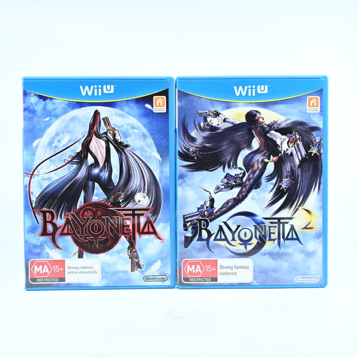Bayonetta & Bayonetta 2 Special Edition - Nintendo Wii U Game - PAL - MINT DISC!