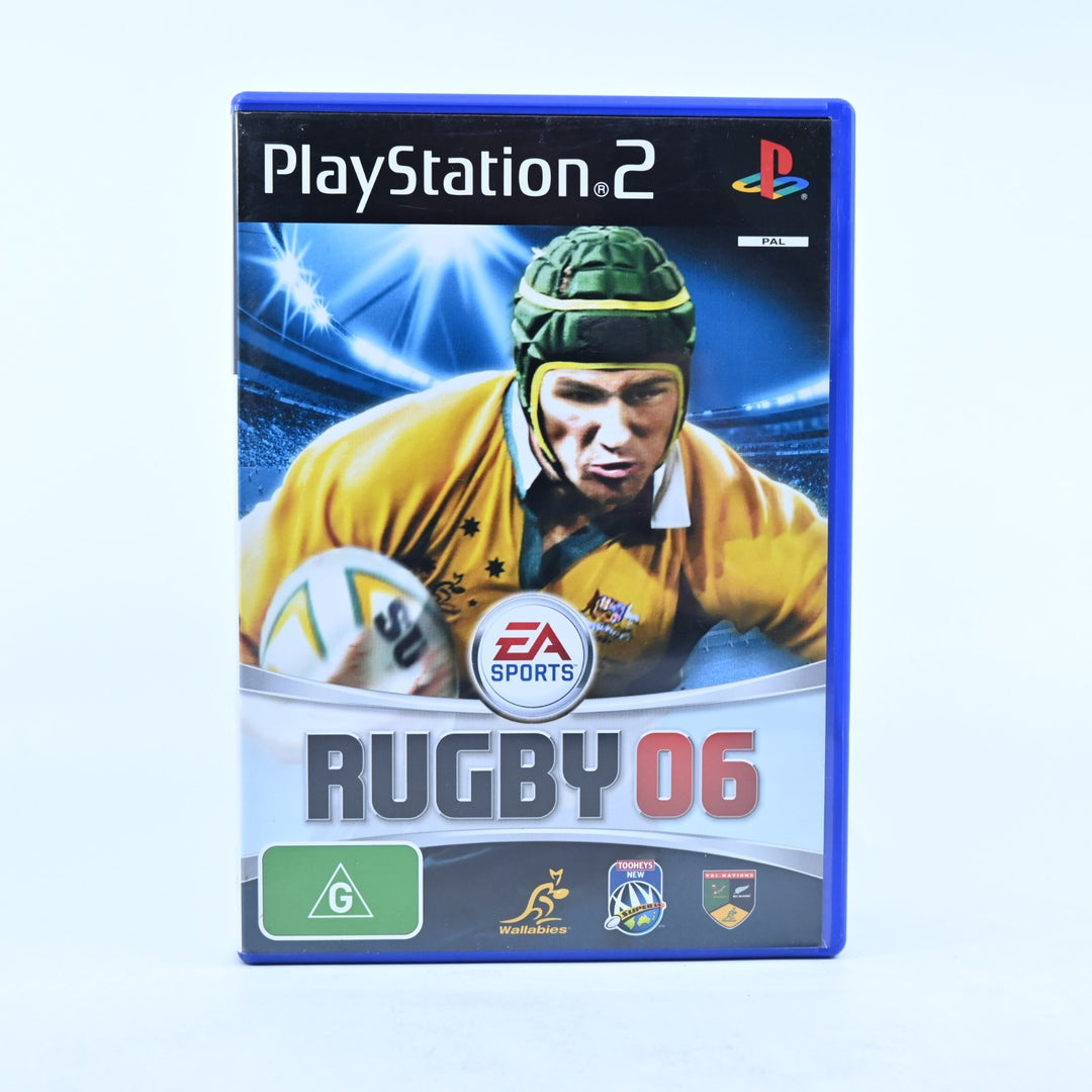 Rugby 06 - Sony Playstation 2 / PS2 Game + Manual - PAL - MINT DISC!