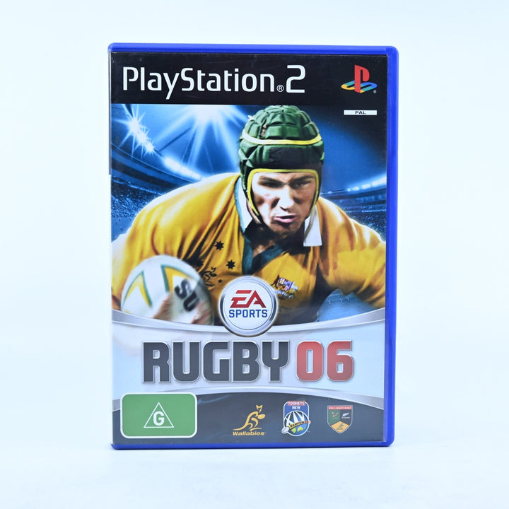 Rugby 06 - Sony Playstation 2 / PS2 Game + Manual - PAL - MINT DISC!