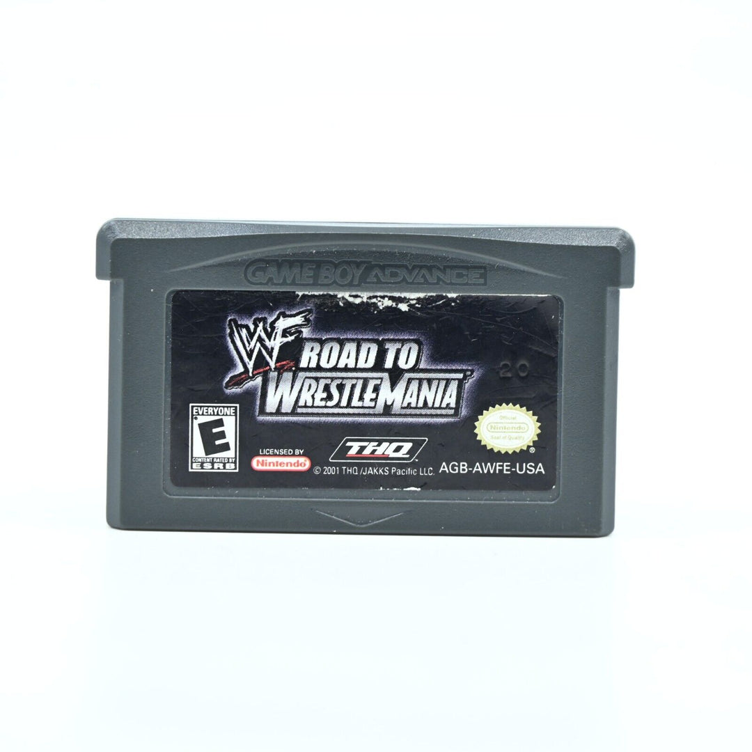 WWF: Road to Wrestle Mania - Nintendo Gameboy Advance / GBA Game - FREE POST!