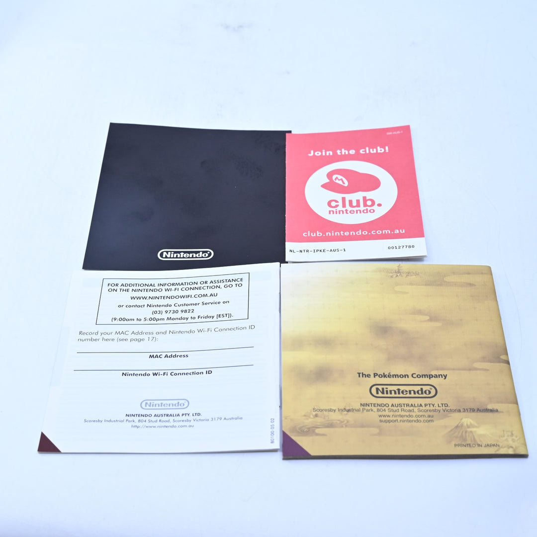 Pokemon HeartGold - Nintendo DS Game Boxed + PokeWalker + Manual Heart Gold