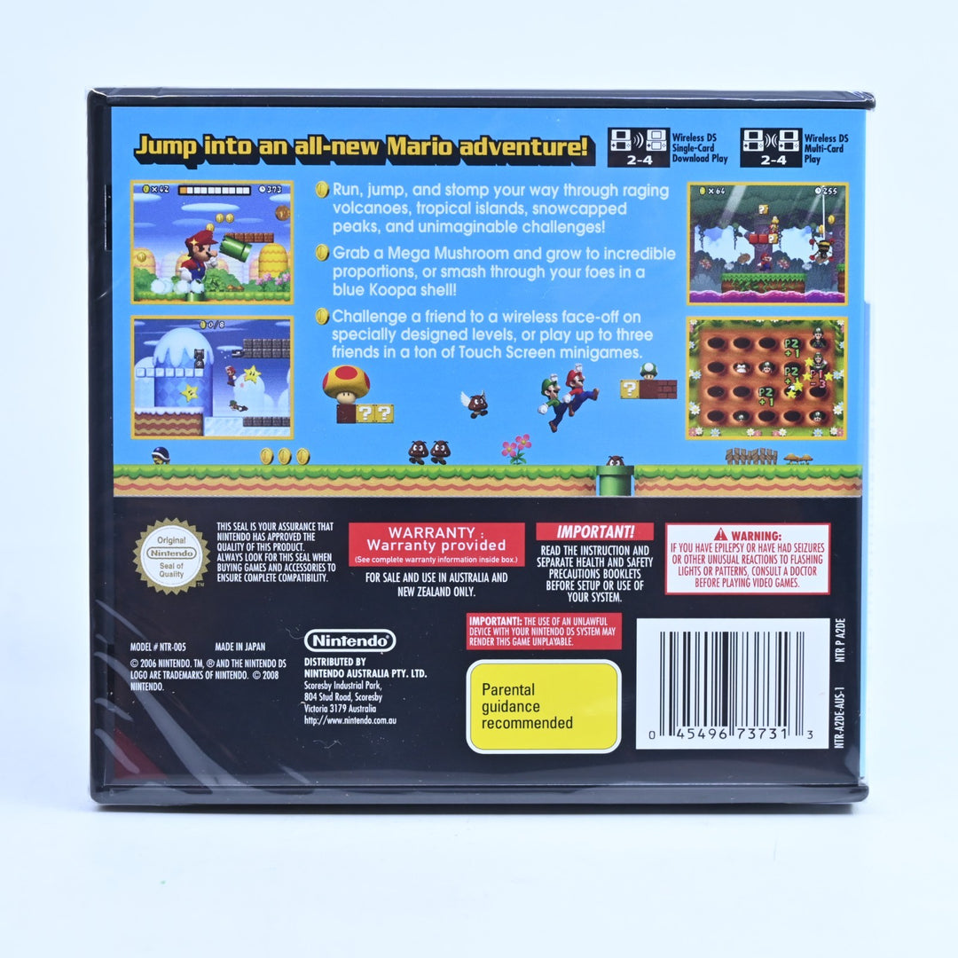 UNUSED! Special Limited Edition Mario Red - Nintendo DS Lite Boxed Console