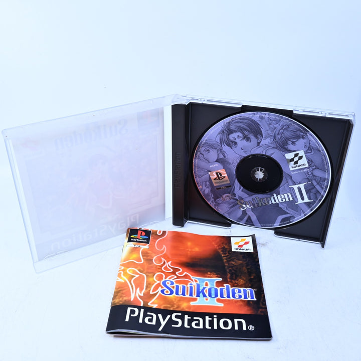 Suikoden II - Sony Playstation 1 / PS1 Game + Manual - PAL - MINT DISC!